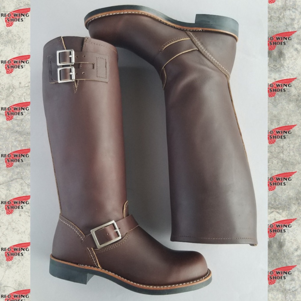 Red Wing Shoes W's 7 Tall Engineer Boots 3352